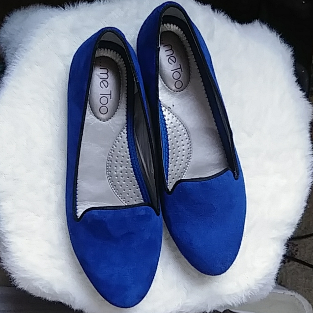 Me Too suede ballet flats